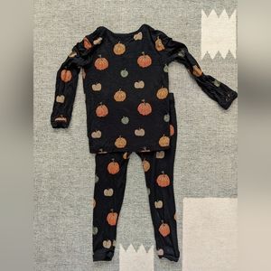 Kyte Baby pumpkin pajama set